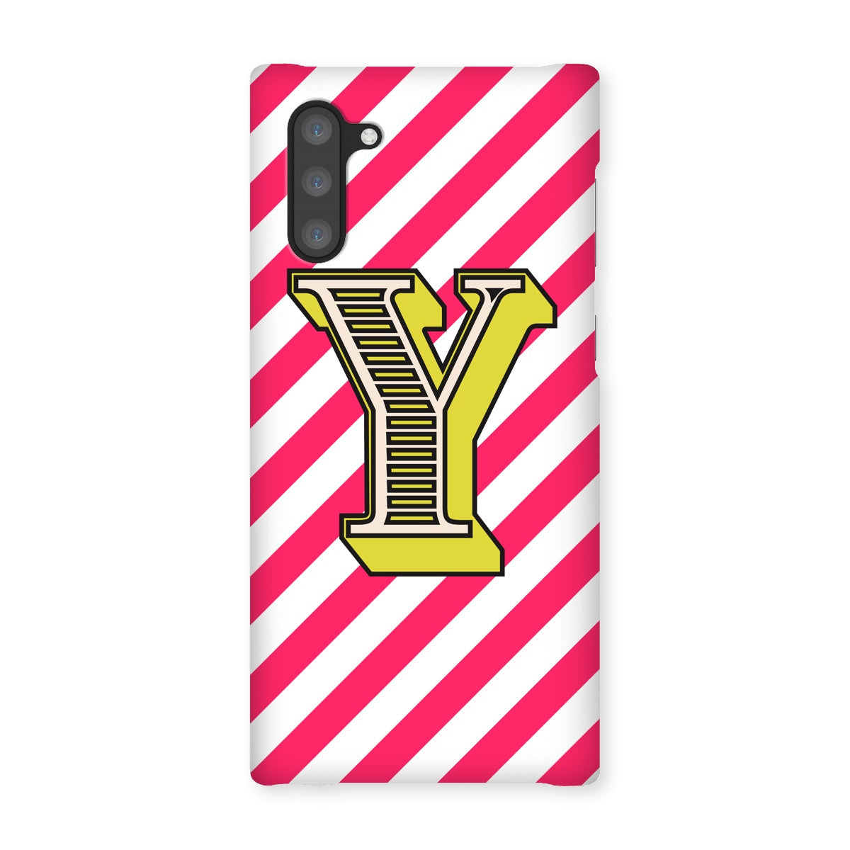 Y - Carnival Alphabet Snap Phone Case