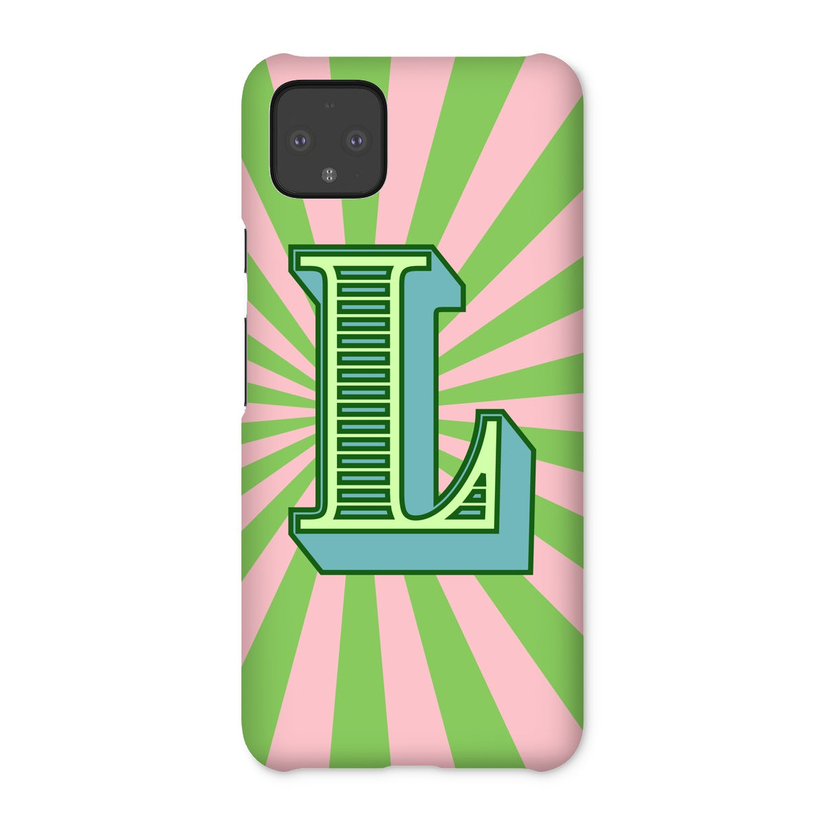 L - Carnival Alphabet Snap Phone Case