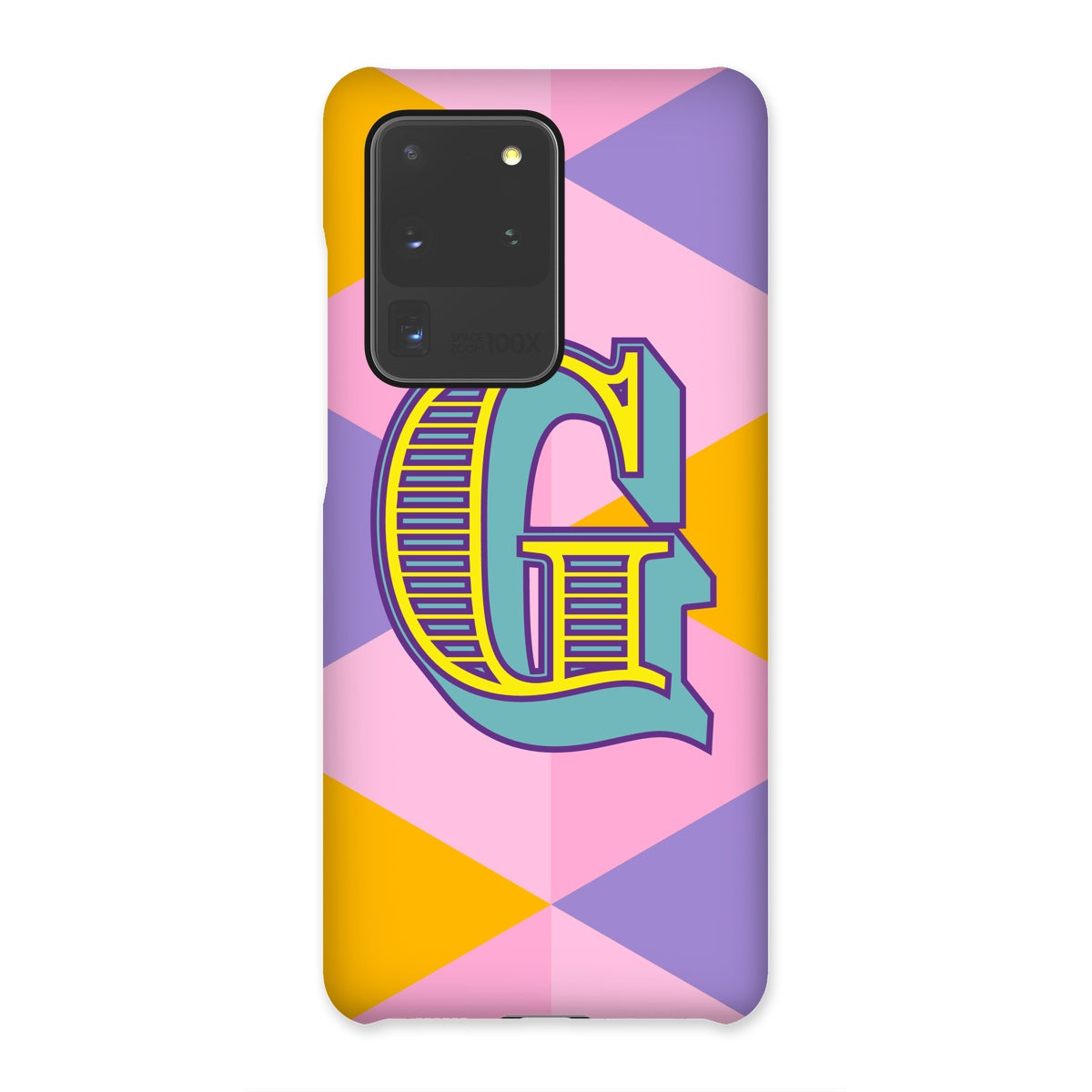 G - Carnival Alphabet Snap Phone Case