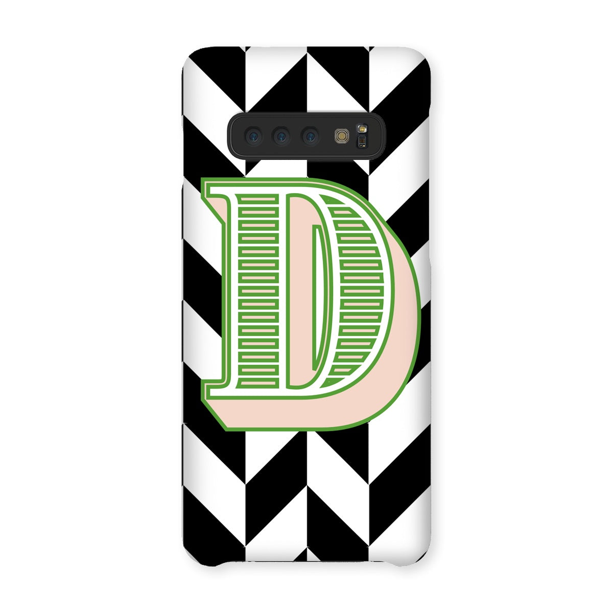 D - Carnival Alphabet Snap Phone Case