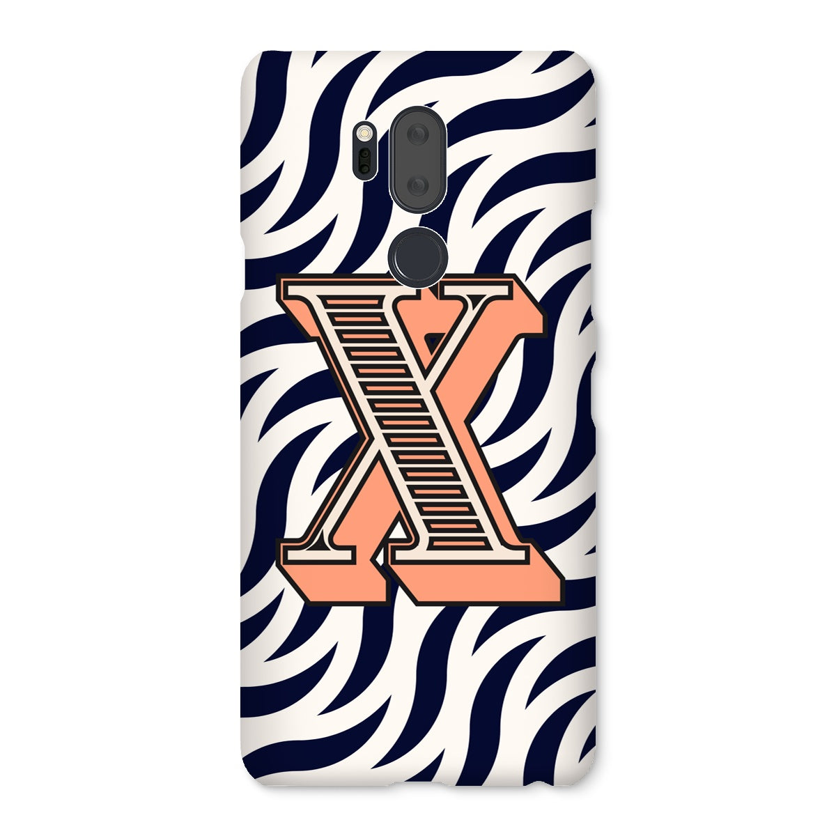 X - Carnival Alphabet Snap Phone Case