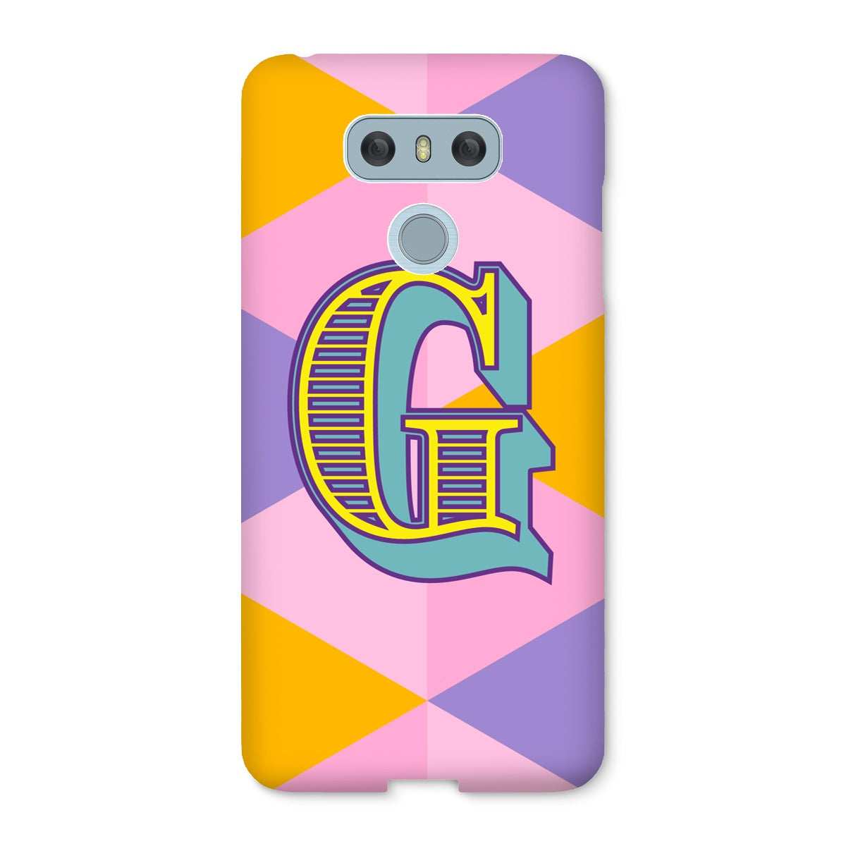 G - Carnival Alphabet Snap Phone Case