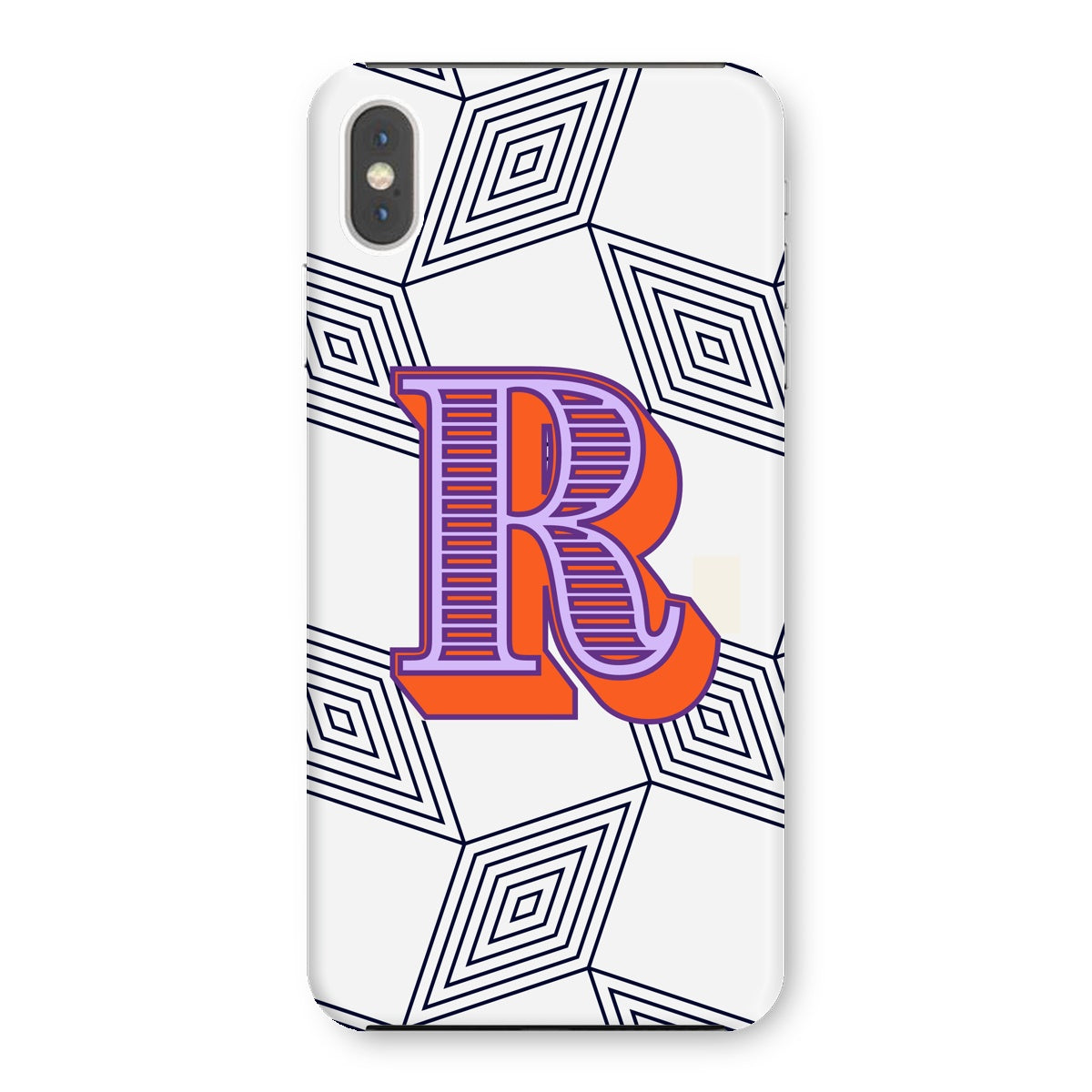 R - Carnival Alphabet Snap Phone Case