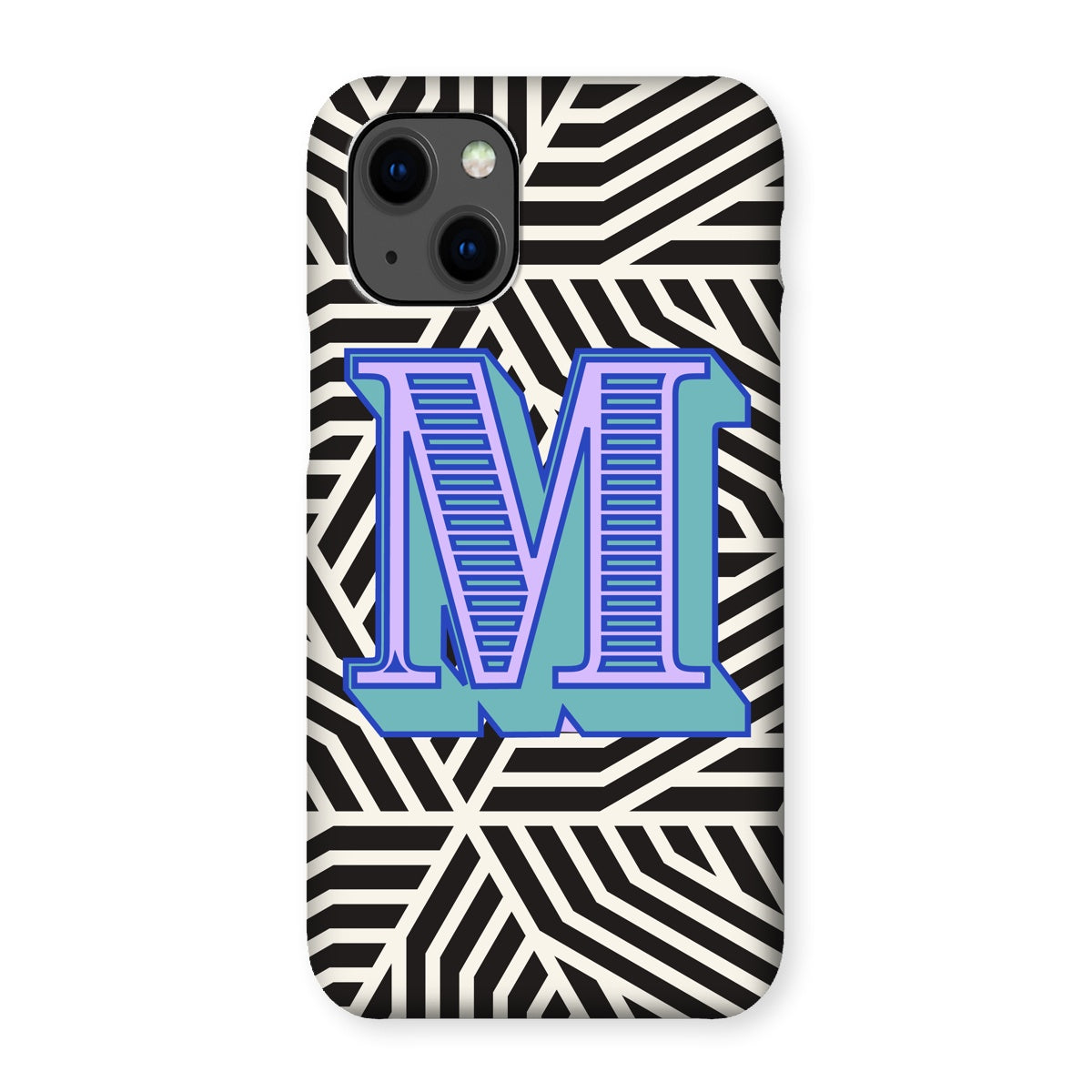 M - Carnival Alphabet Snap Phone Case