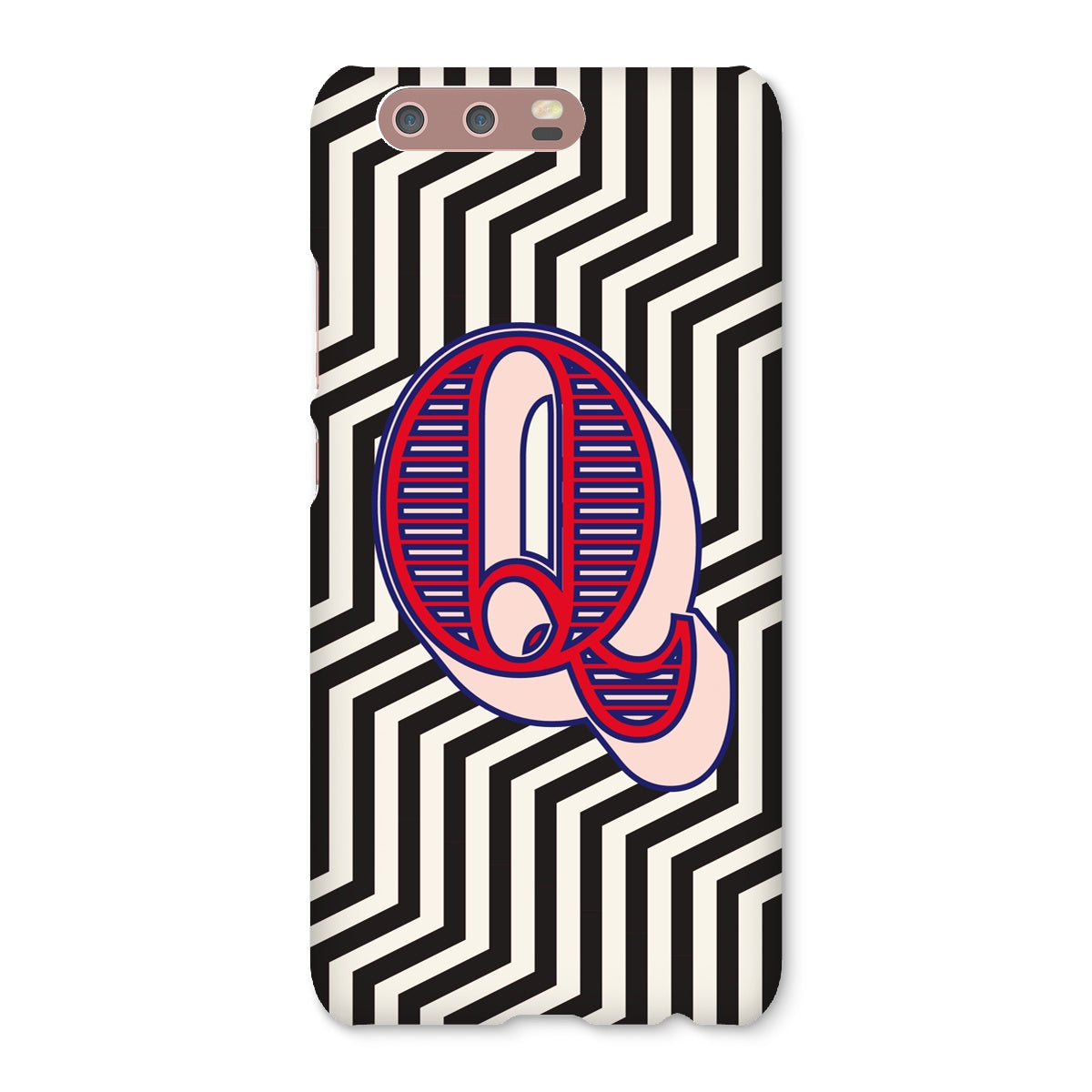 Q - Carnival Alphabet Snap Phone Case