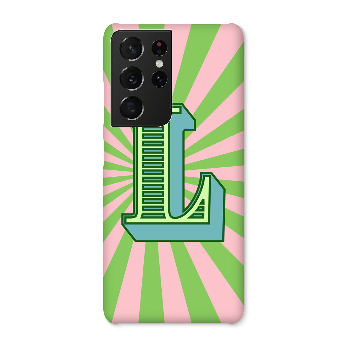 L - Carnival Alphabet Snap Phone Case