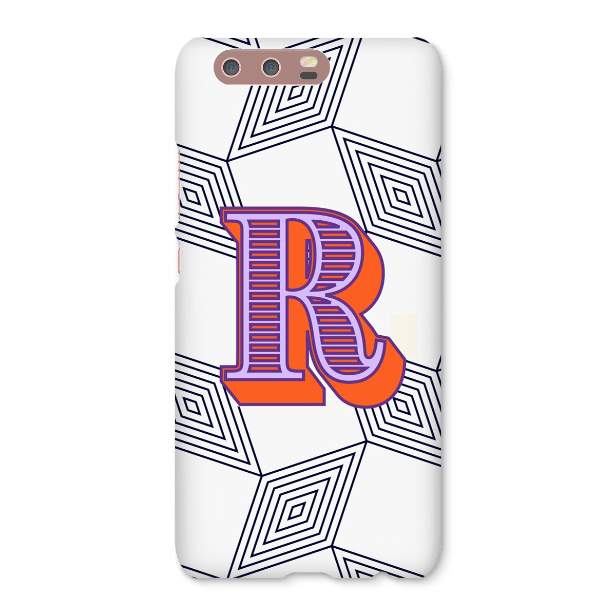 R - Carnival Alphabet Snap Phone Case