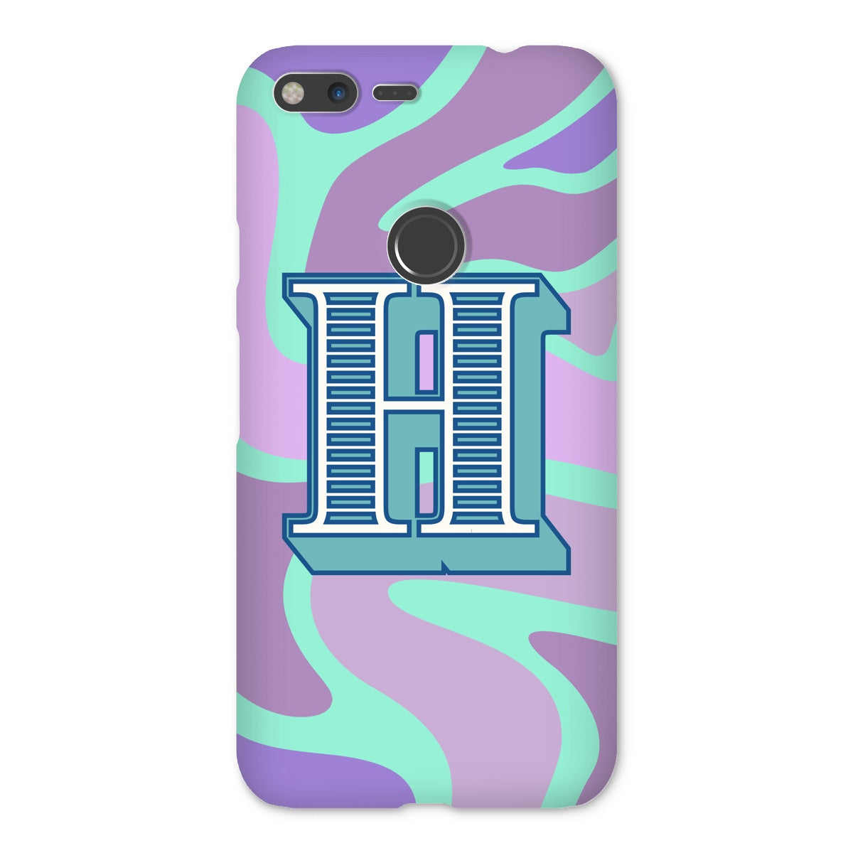 H - Carnival Alphabet Snap Phone Case