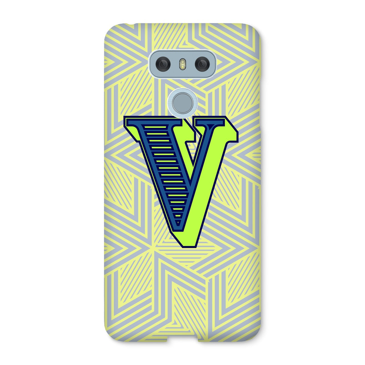 V - Carnival Alphabet Snap Phone Case