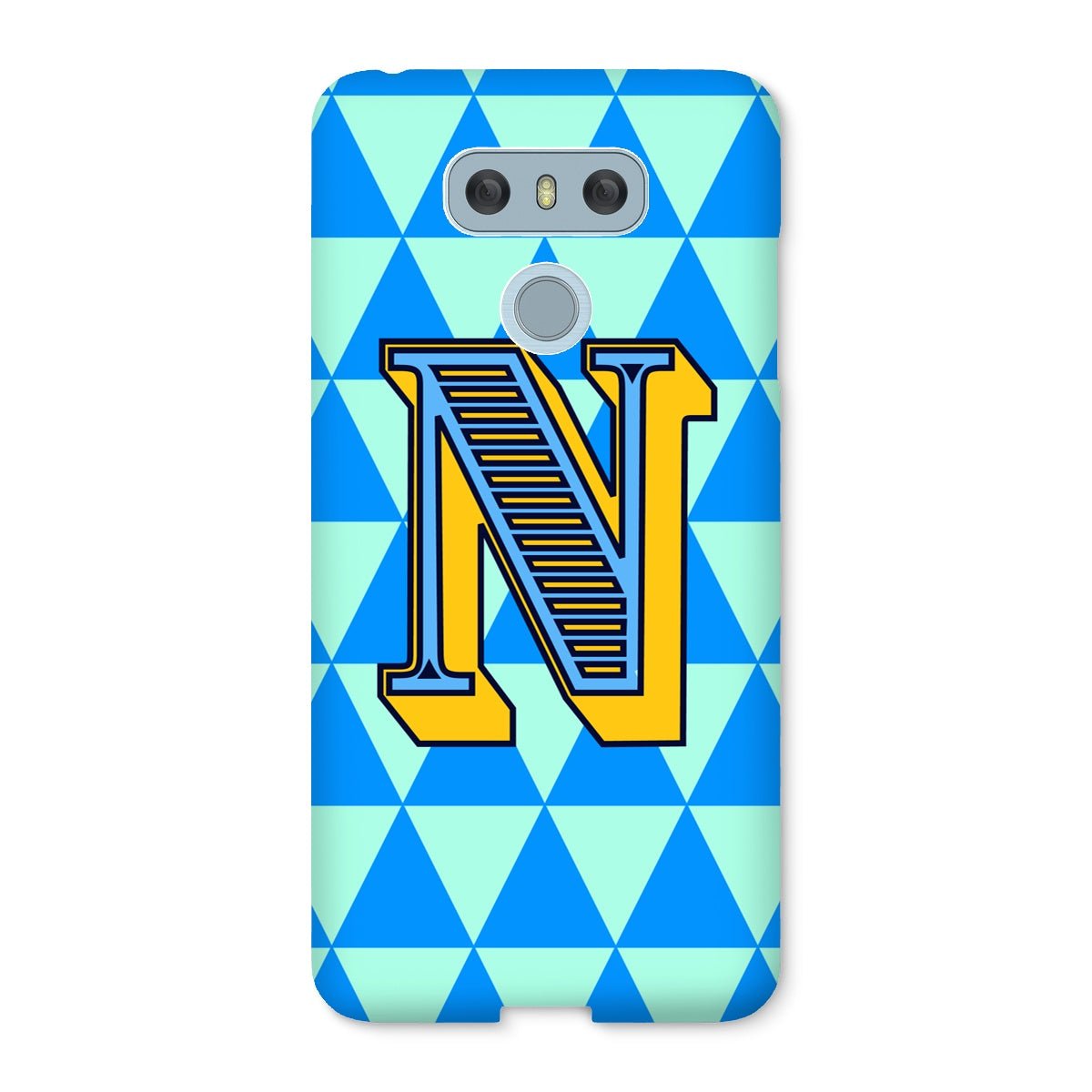 N - Carnival Alphabet Snap Phone Case