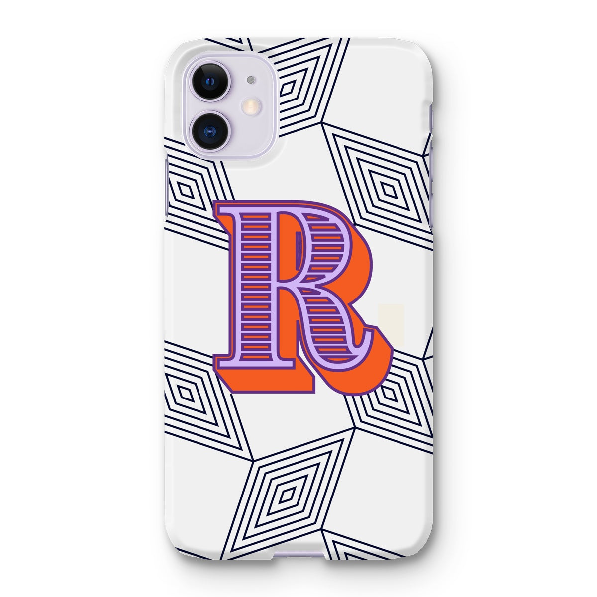 R - Carnival Alphabet Snap Phone Case