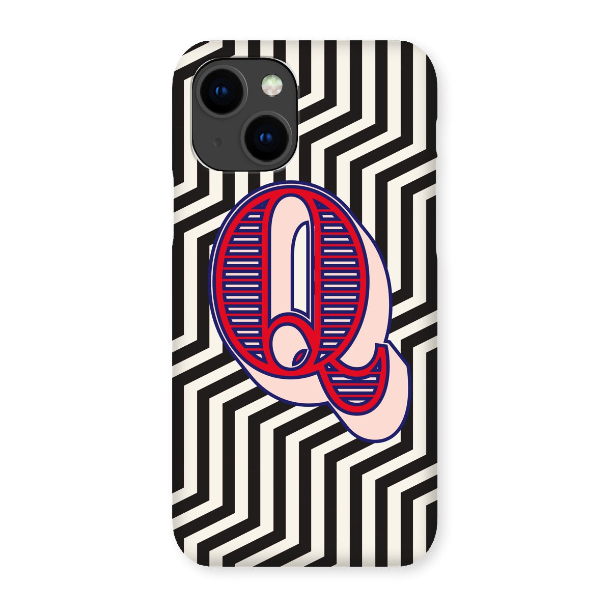 Q - Carnival Alphabet Snap Phone Case