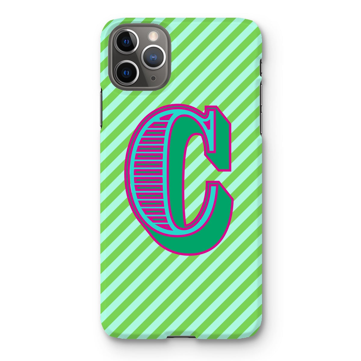 C - Carnival Alphabet Snap Phone Case