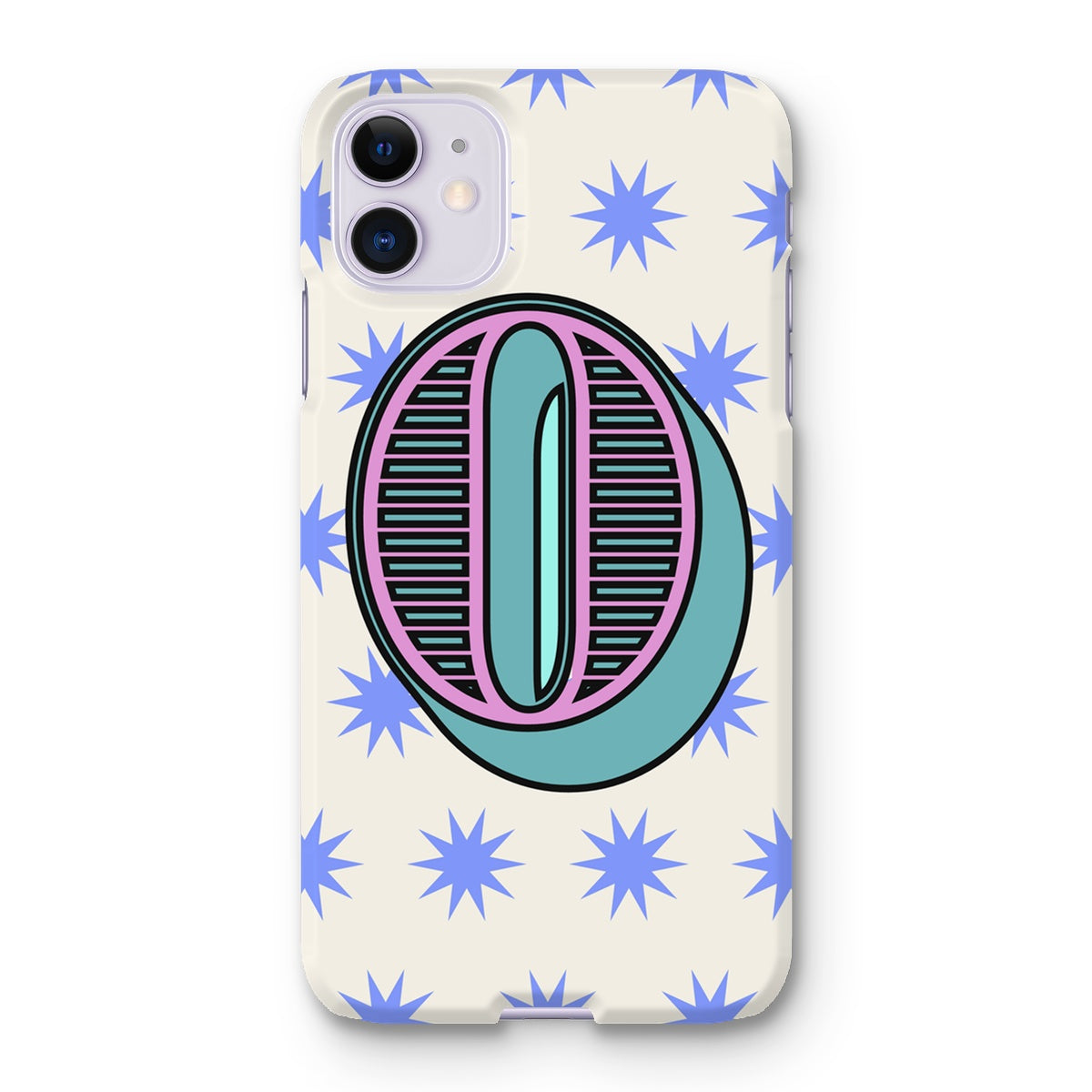 O - Carnival Alphabet Snap Phone Case