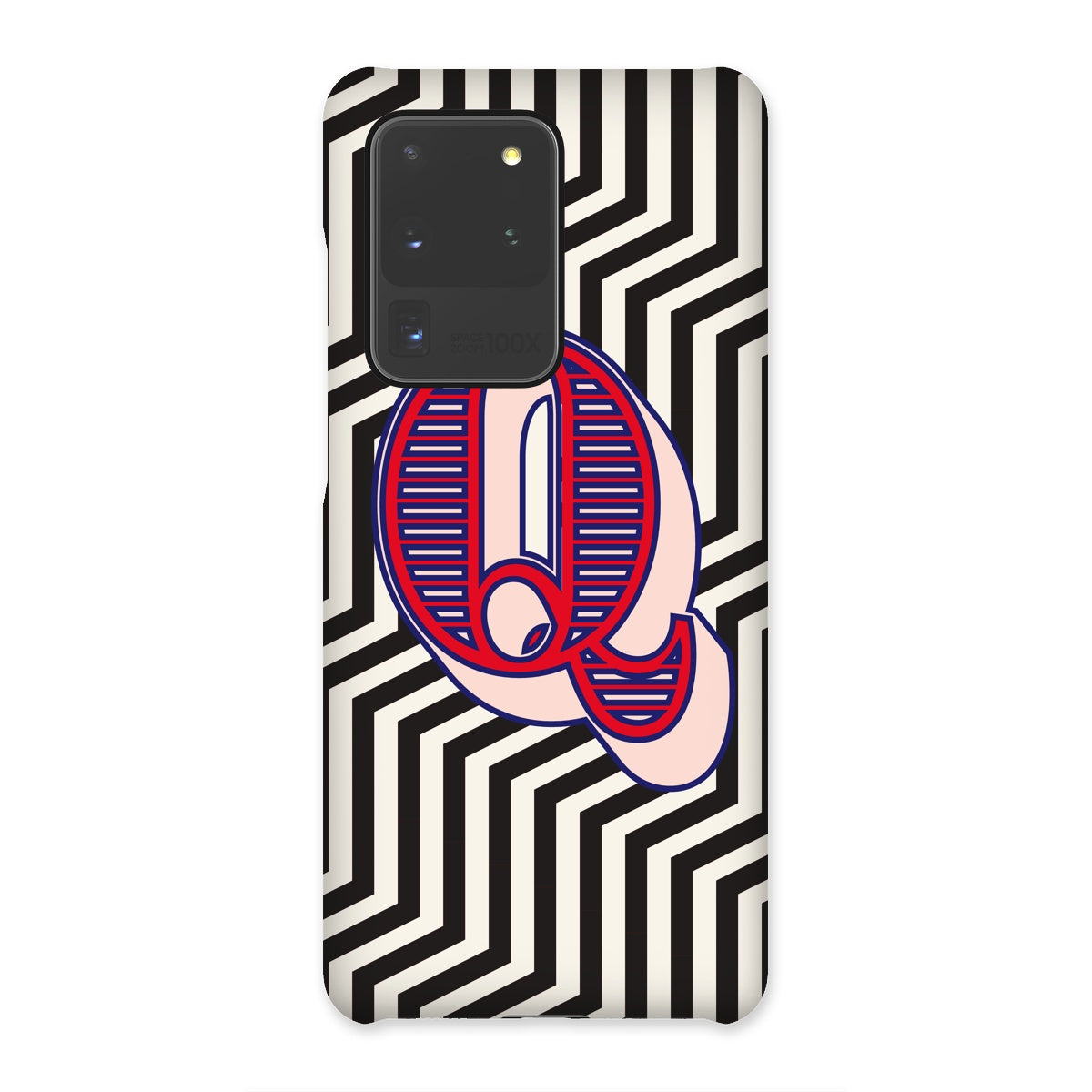 Q - Carnival Alphabet Snap Phone Case