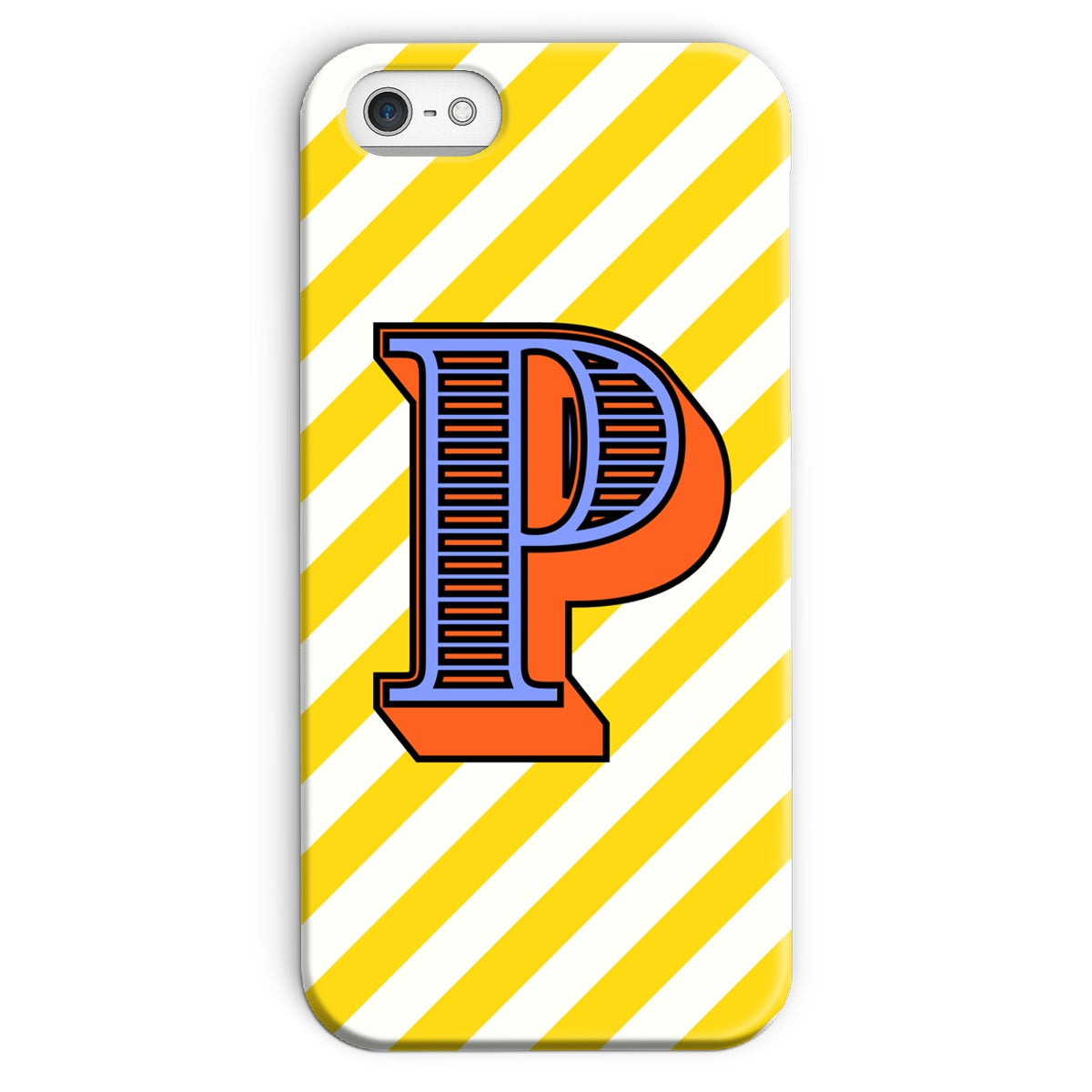 P - Carnival Alphabet Snap Phone Case