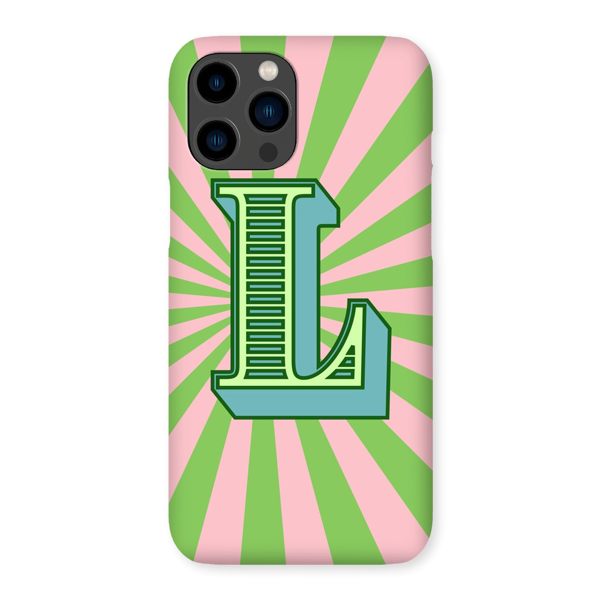 L - Carnival Alphabet Snap Phone Case