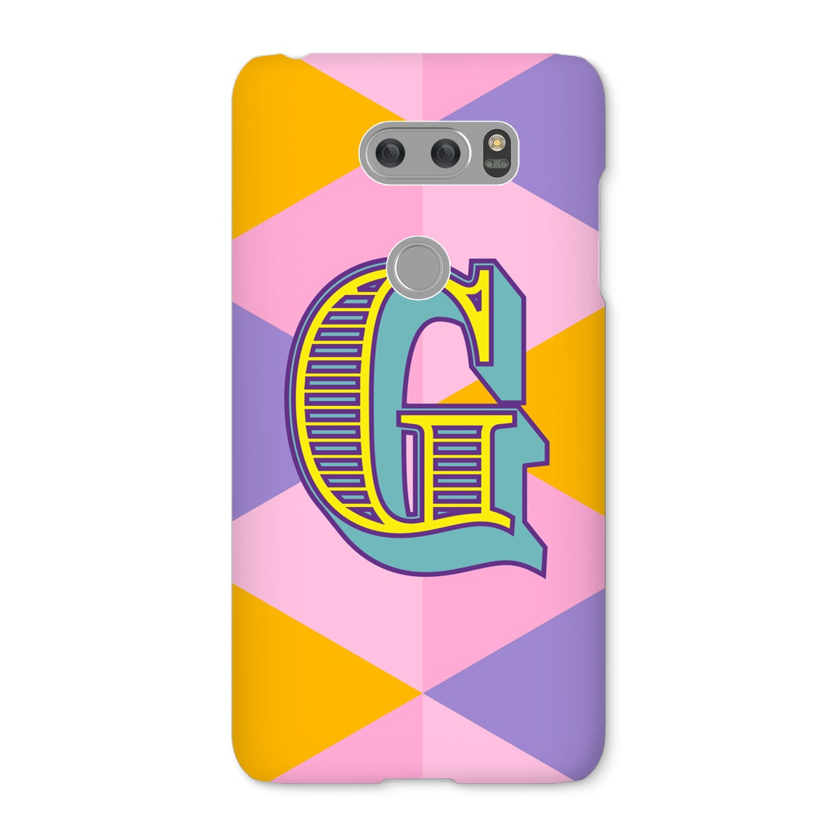 G - Carnival Alphabet Snap Phone Case