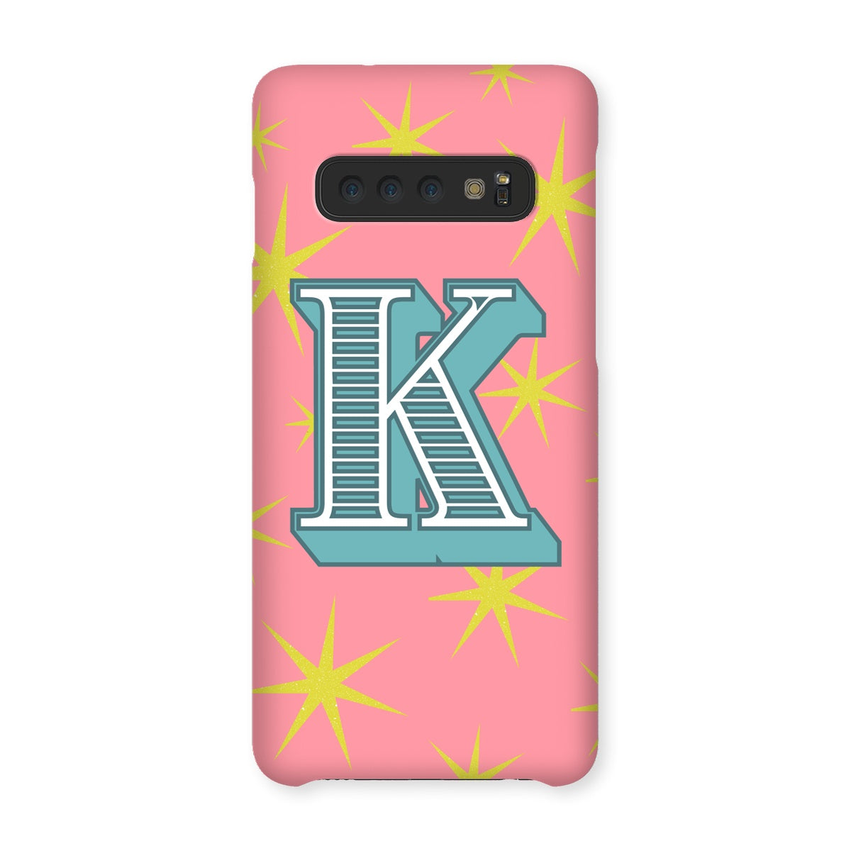 K - Carnival Alphabet Snap Phone Case