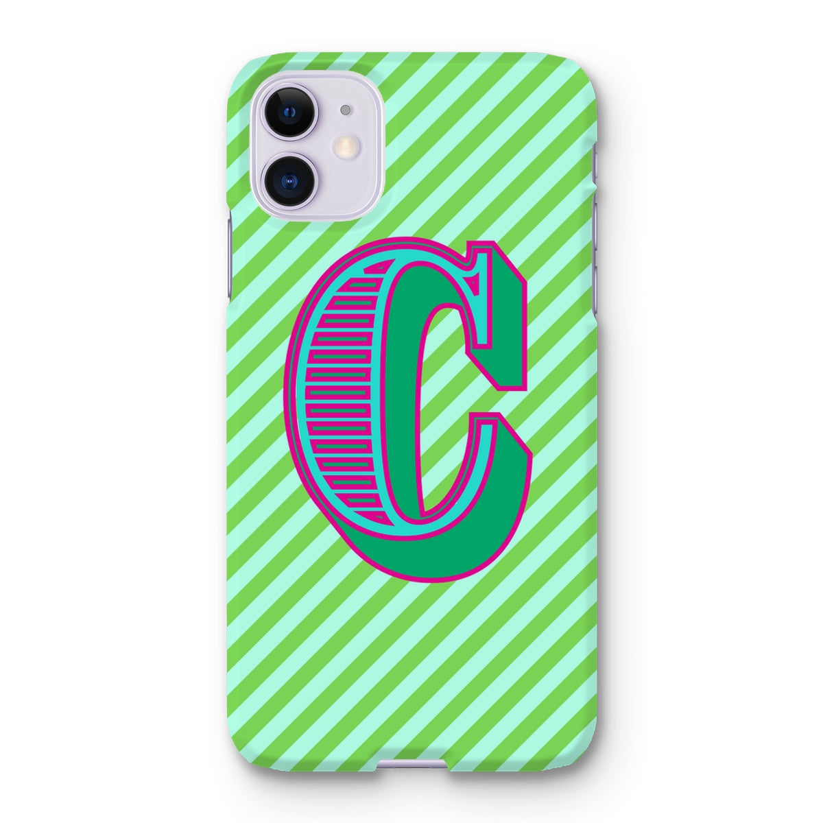 C - Carnival Alphabet Snap Phone Case