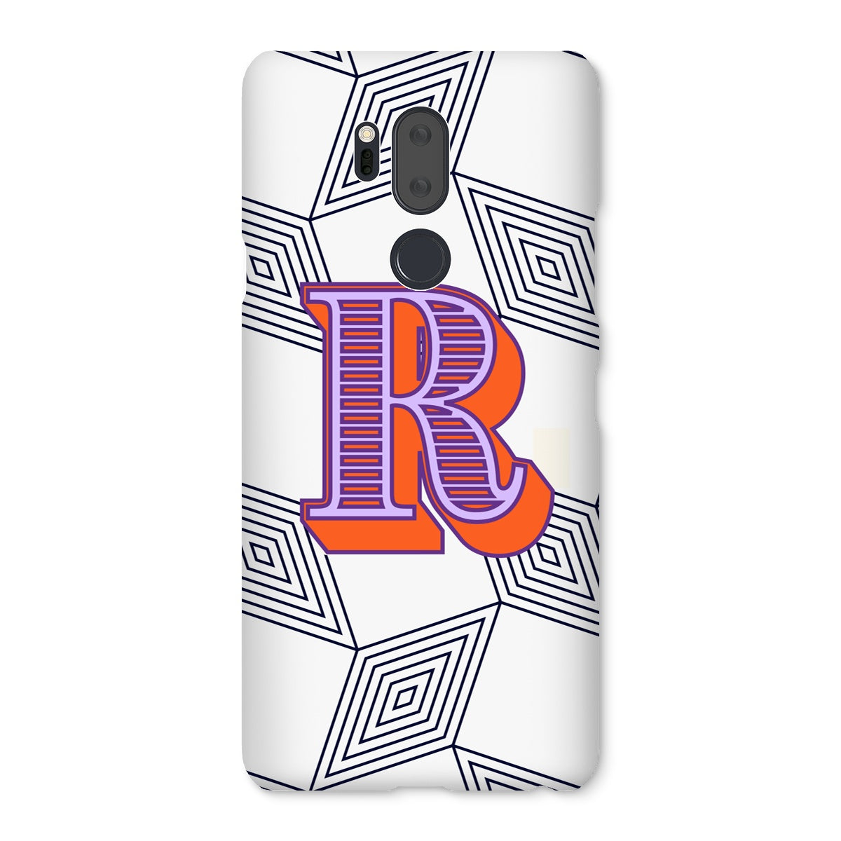 R - Carnival Alphabet Snap Phone Case