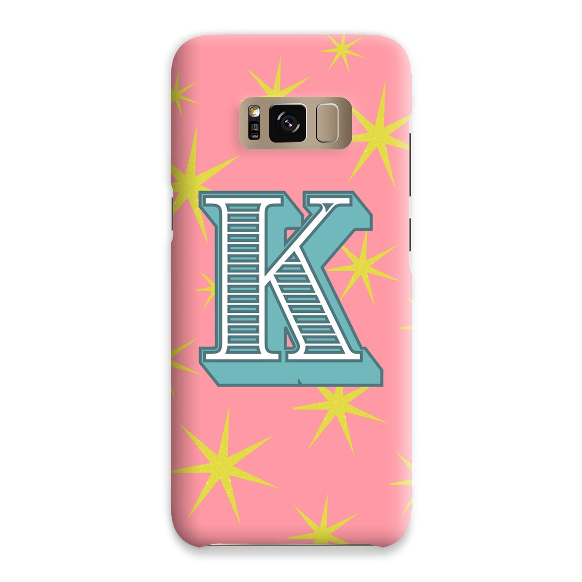 K - Carnival Alphabet Snap Phone Case