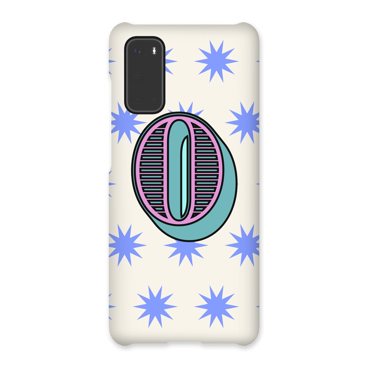 O - Carnival Alphabet Snap Phone Case