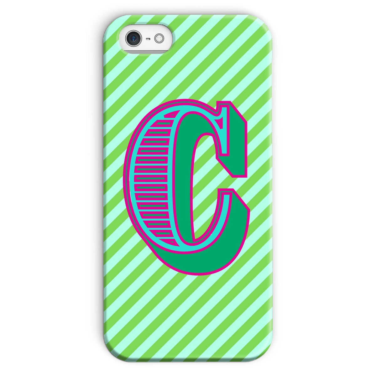 C - Carnival Alphabet Snap Phone Case