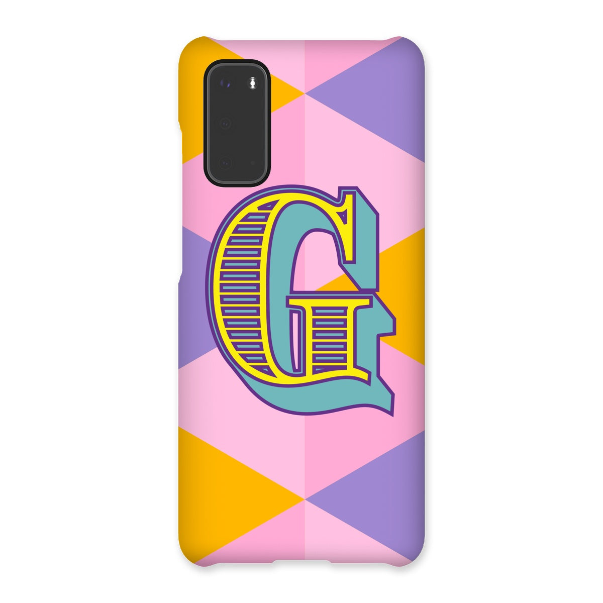 G - Carnival Alphabet Snap Phone Case