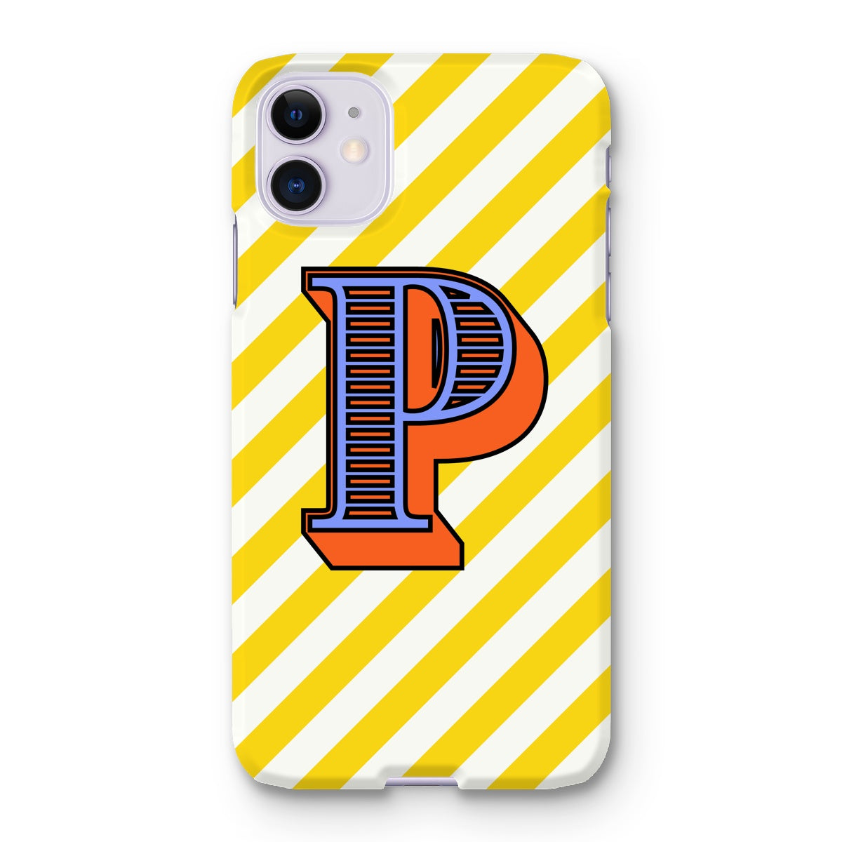 P - Carnival Alphabet Snap Phone Case