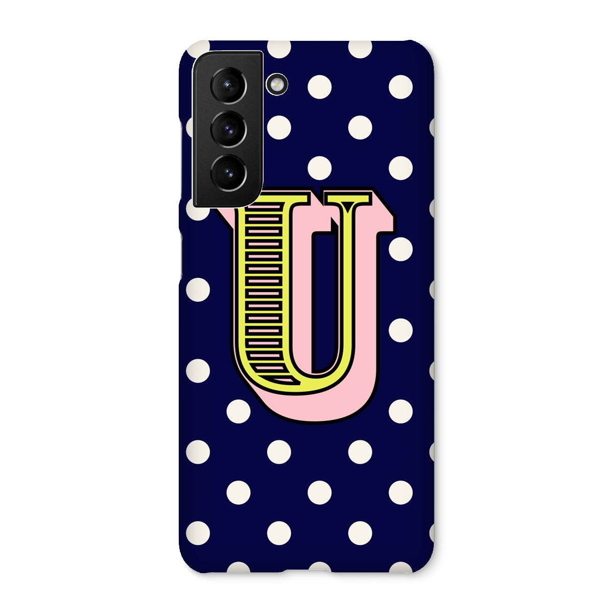 U - Carnival Alphabet Snap Phone Case