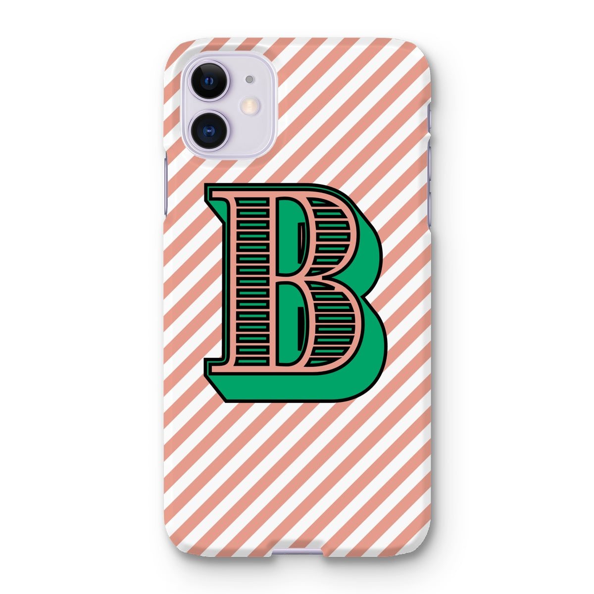 B - Carnival Alphabet Snap Phone Case