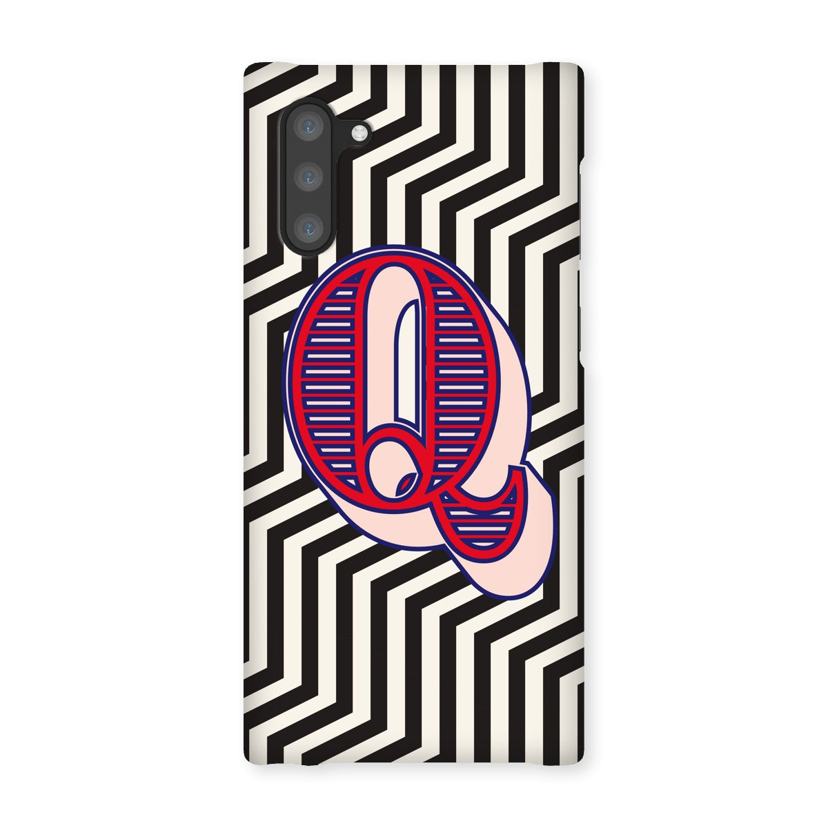 Q - Carnival Alphabet Snap Phone Case