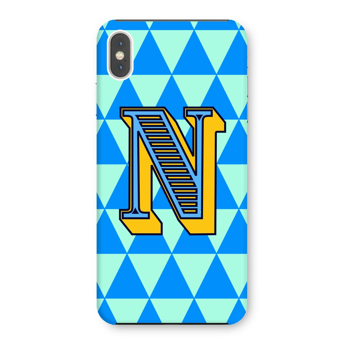 N - Carnival Alphabet Snap Phone Case