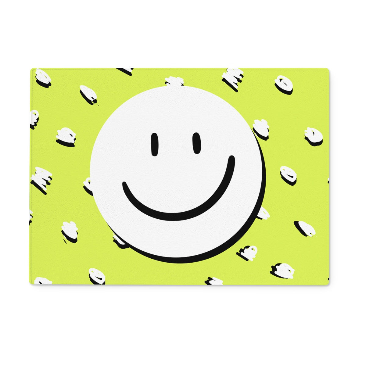 Happy Acid  Glass Chopping Board