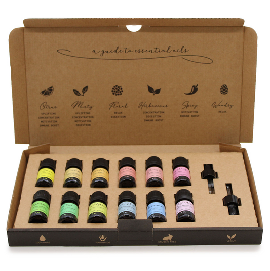 Aromatherapy Essential Oil Set - Starter Pack