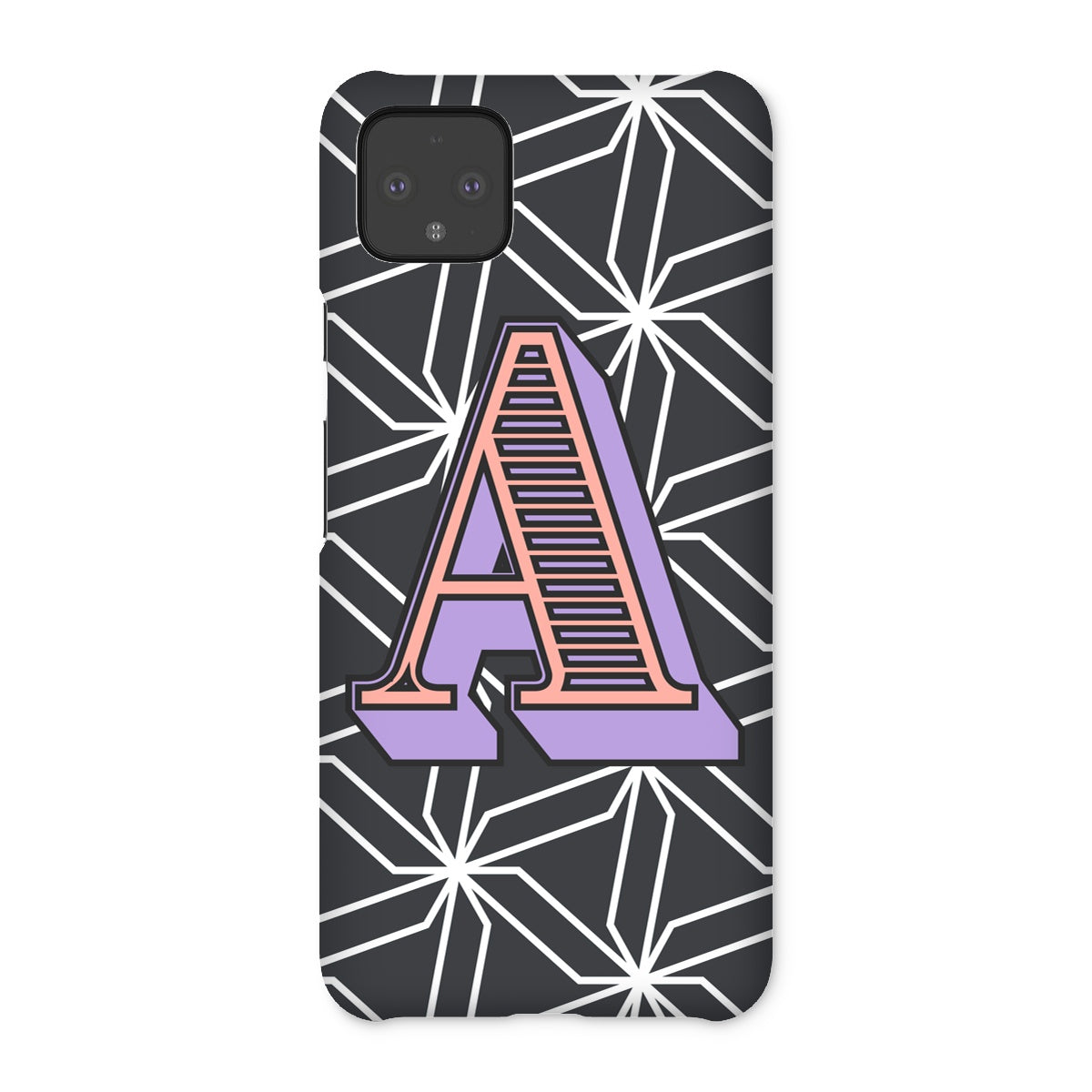 A - Carnival Alphabet Snap Phone Case