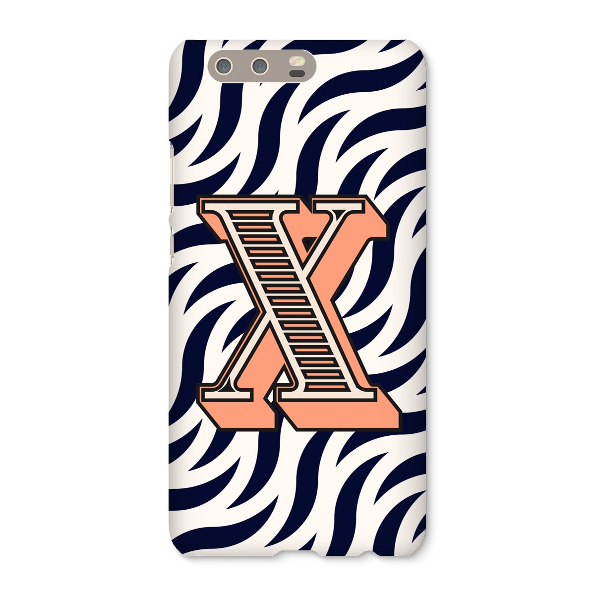 X - Carnival Alphabet Snap Phone Case