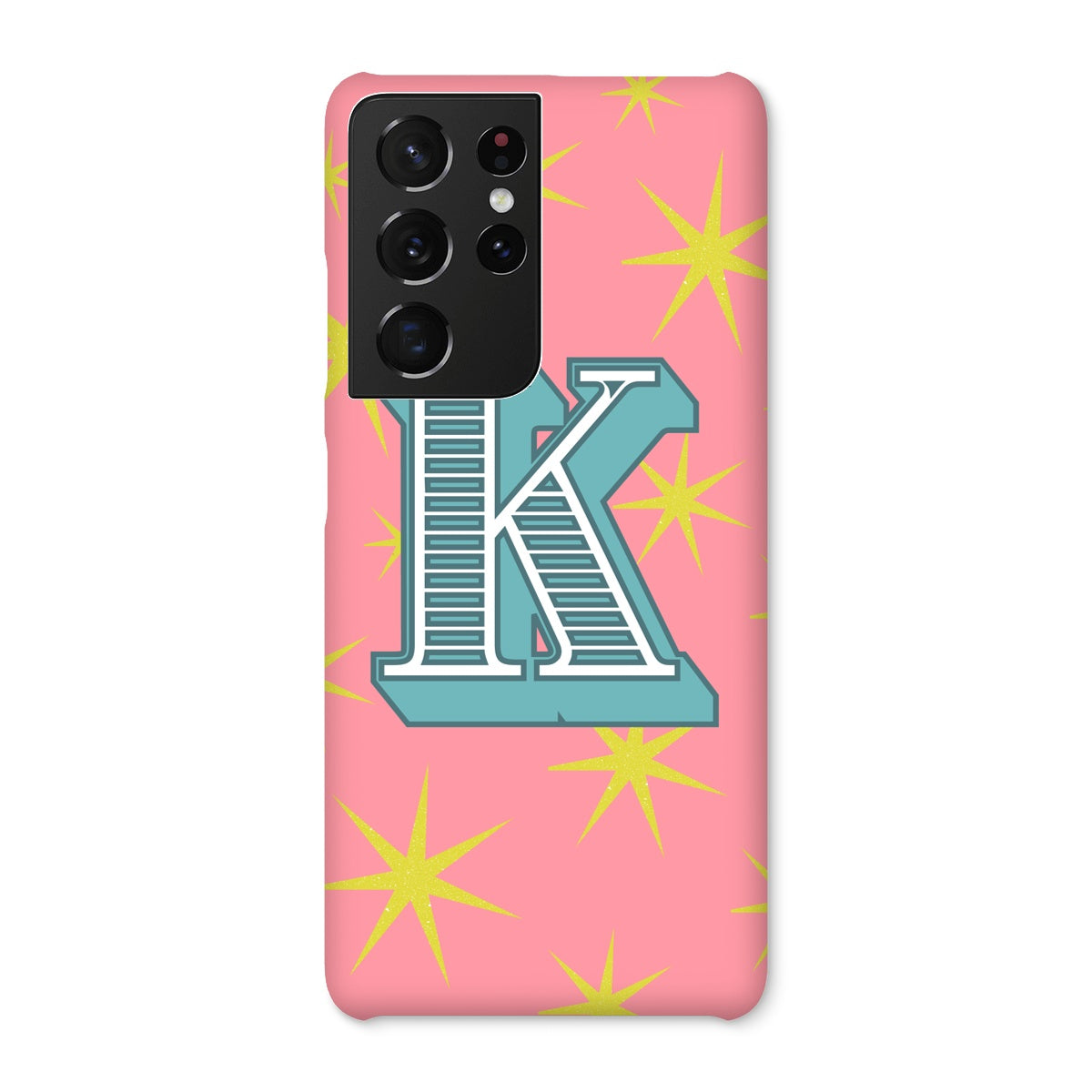 K - Carnival Alphabet Snap Phone Case