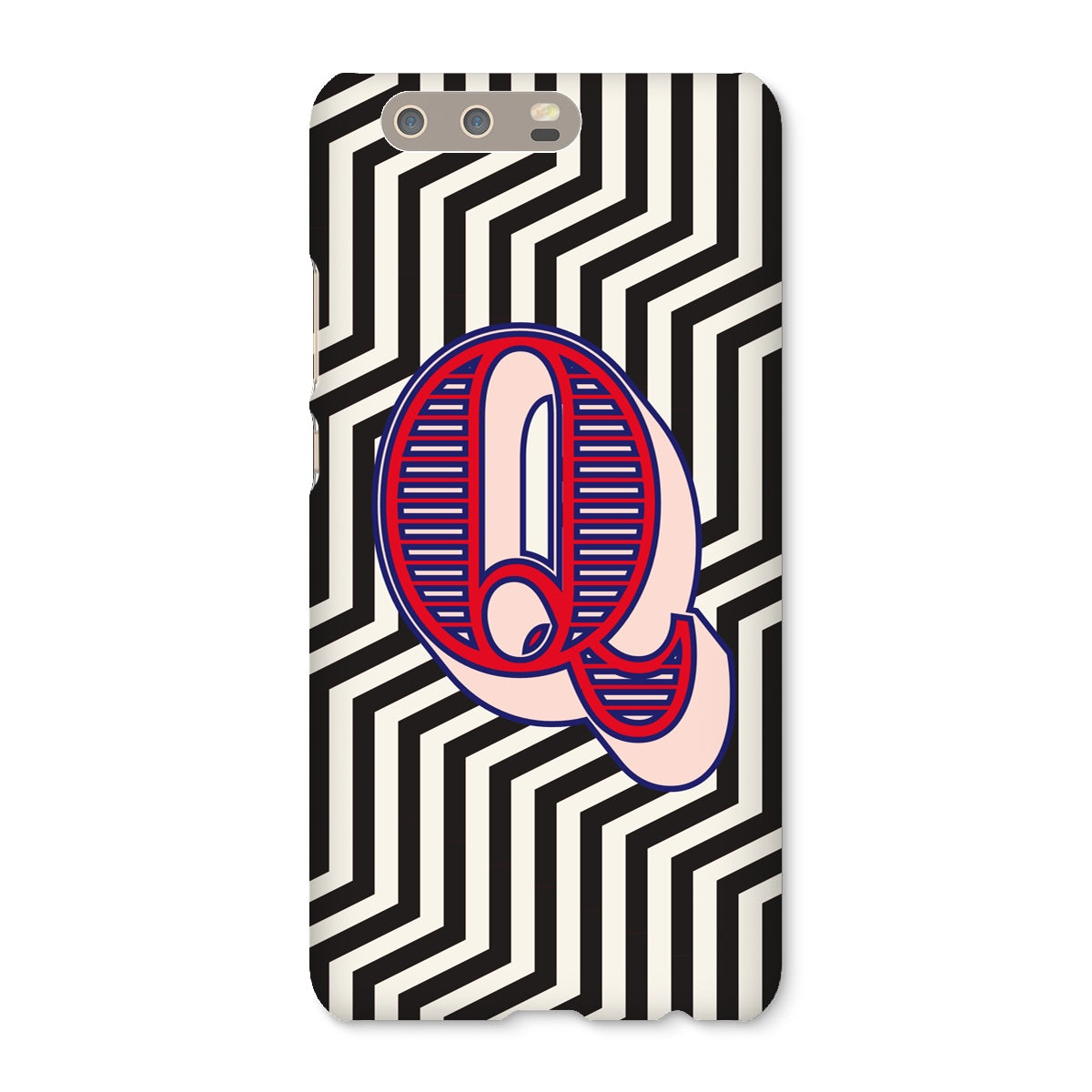 Q - Carnival Alphabet Snap Phone Case