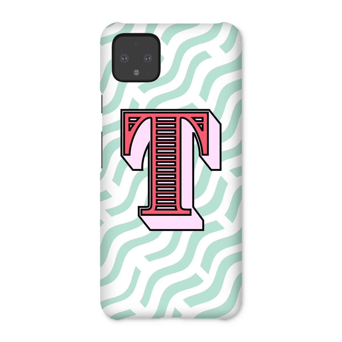 T - Carnival Alphabet Snap Phone Case