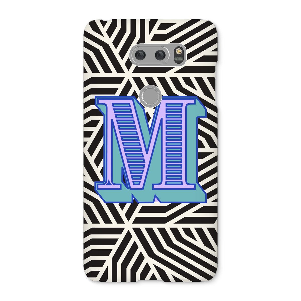 M - Carnival Alphabet Snap Phone Case