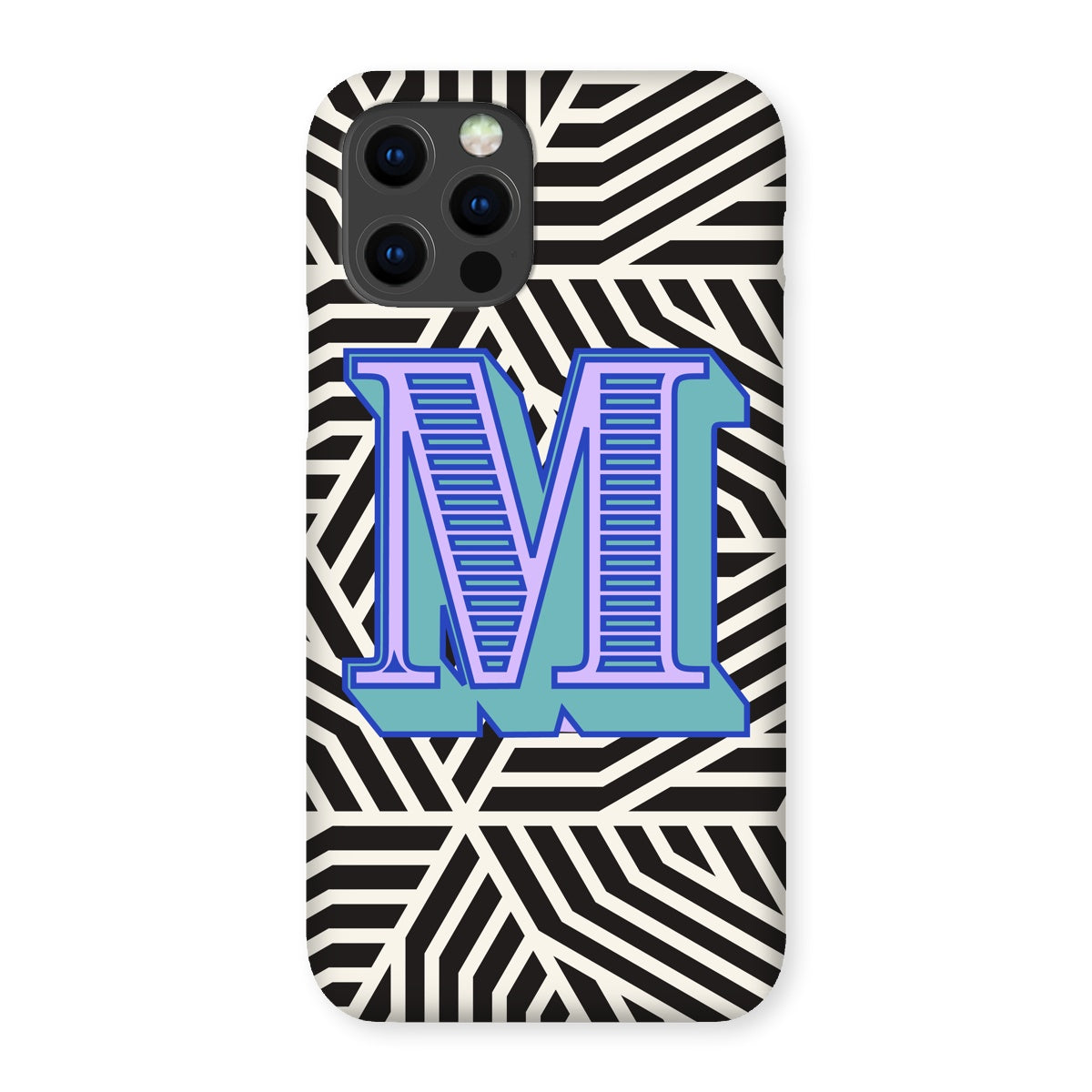 M - Carnival Alphabet Snap Phone Case