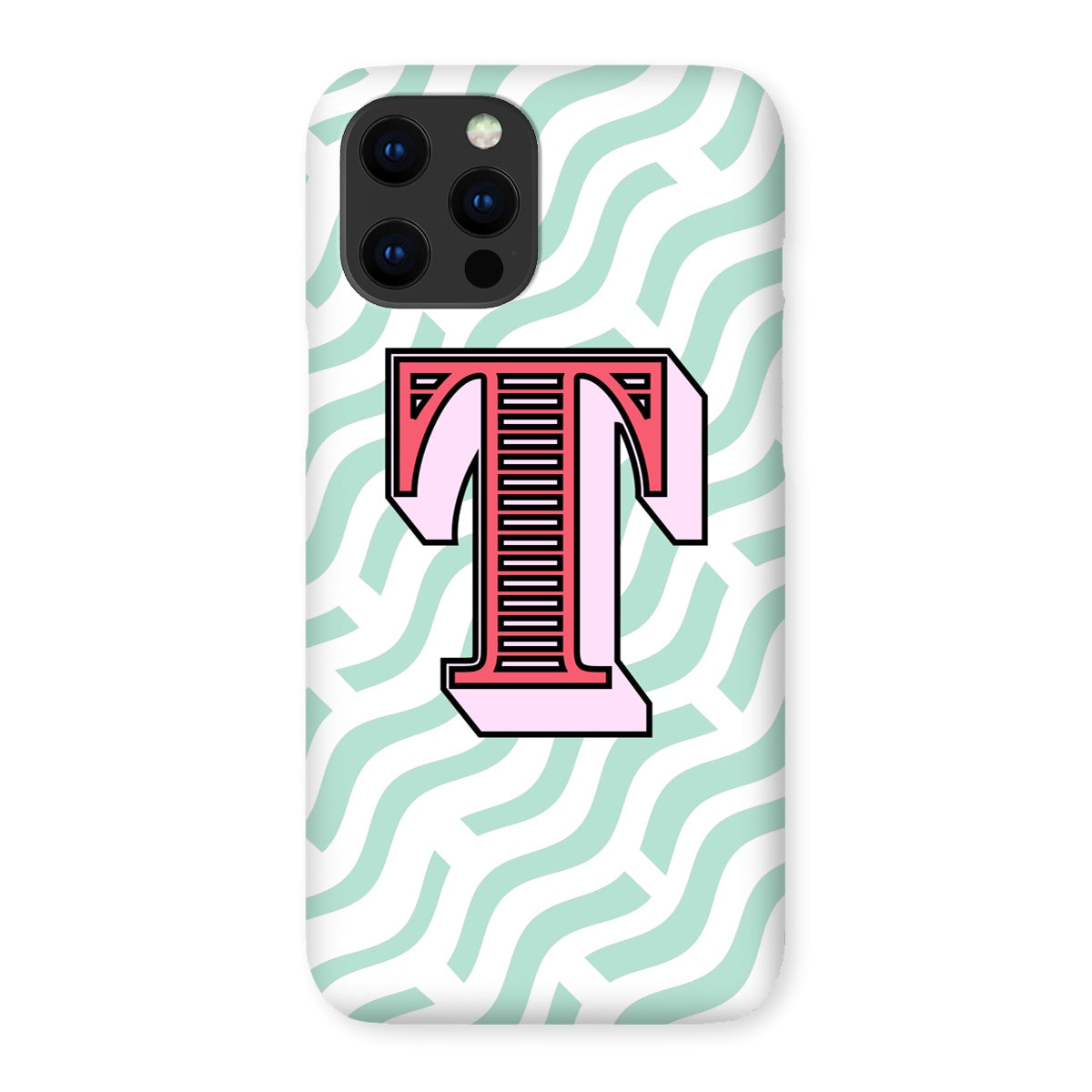 T - Carnival Alphabet Snap Phone Case