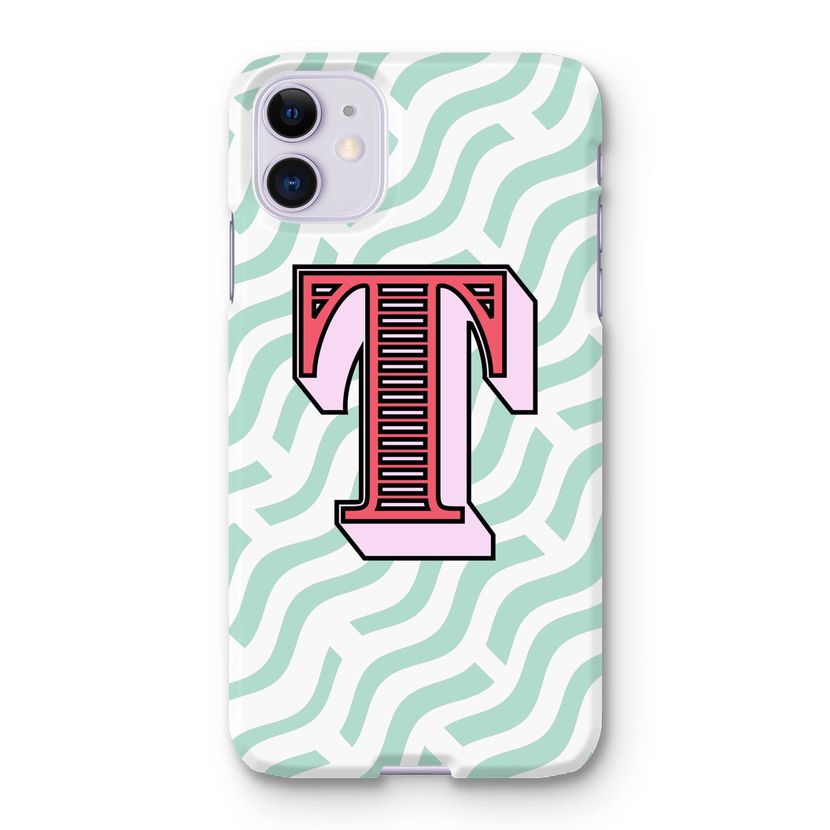 T - Carnival Alphabet Snap Phone Case