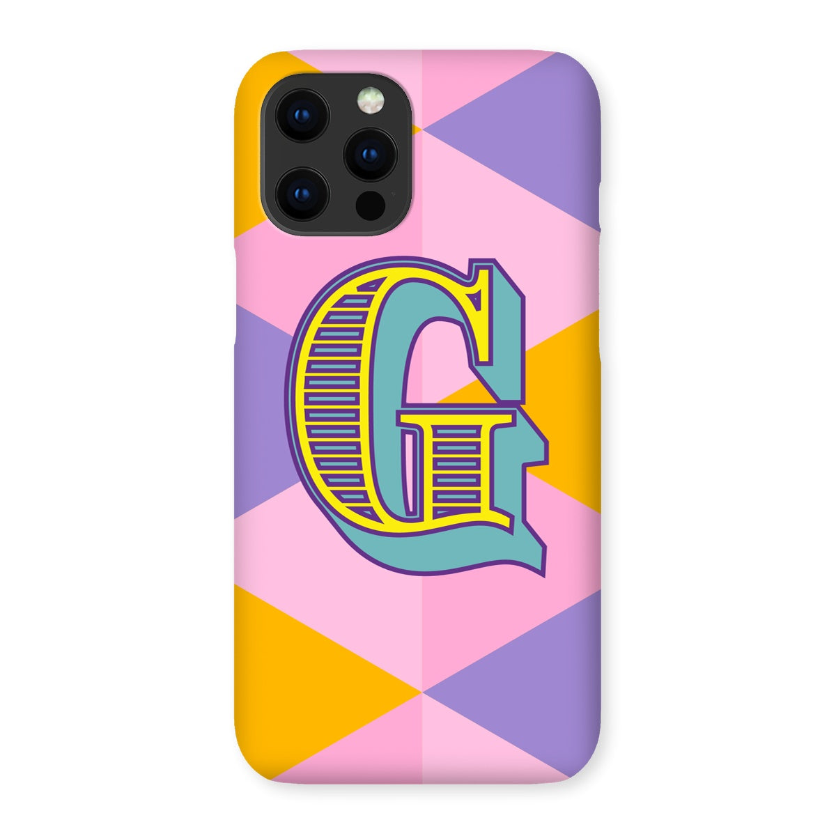 G - Carnival Alphabet Snap Phone Case