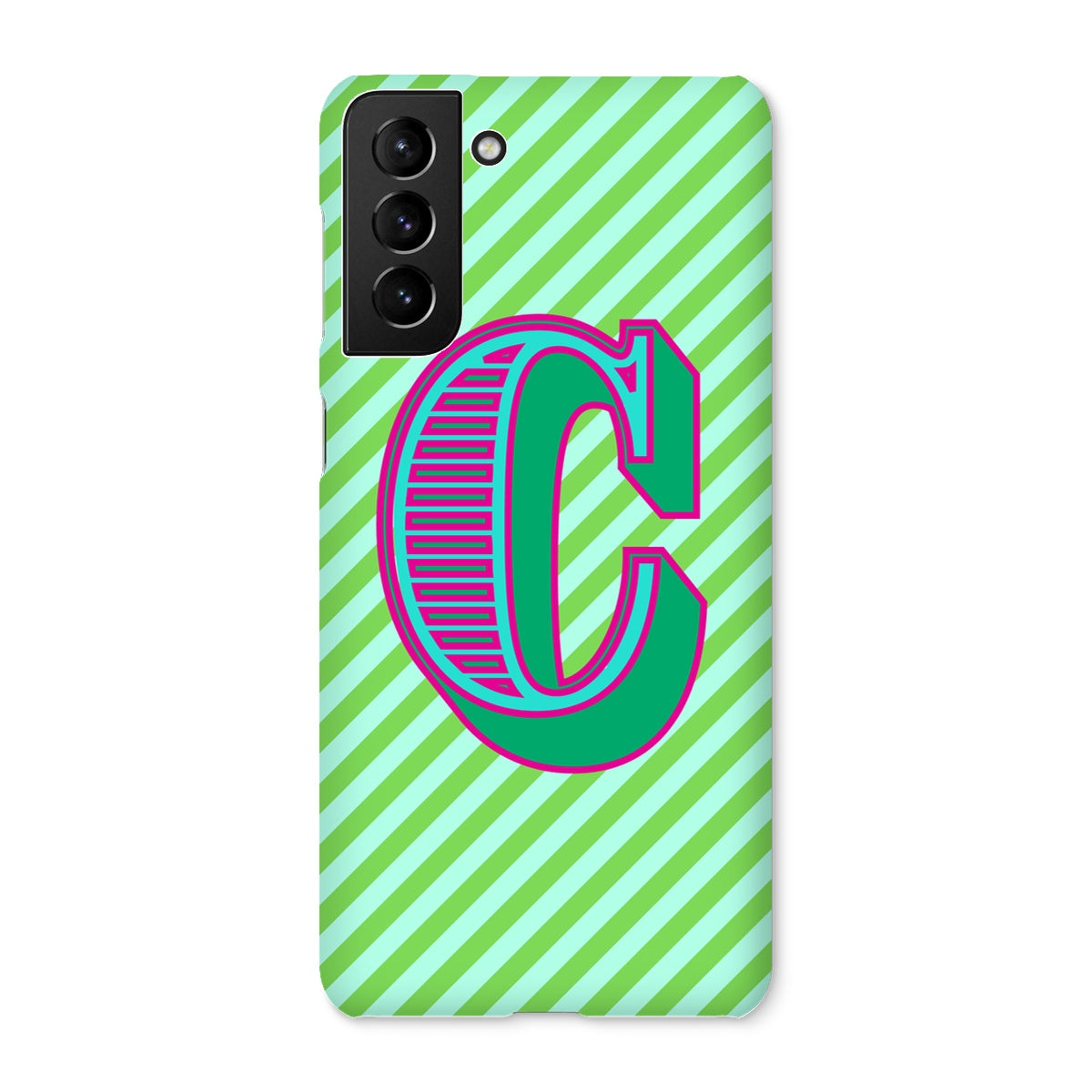 C - Carnival Alphabet Snap Phone Case