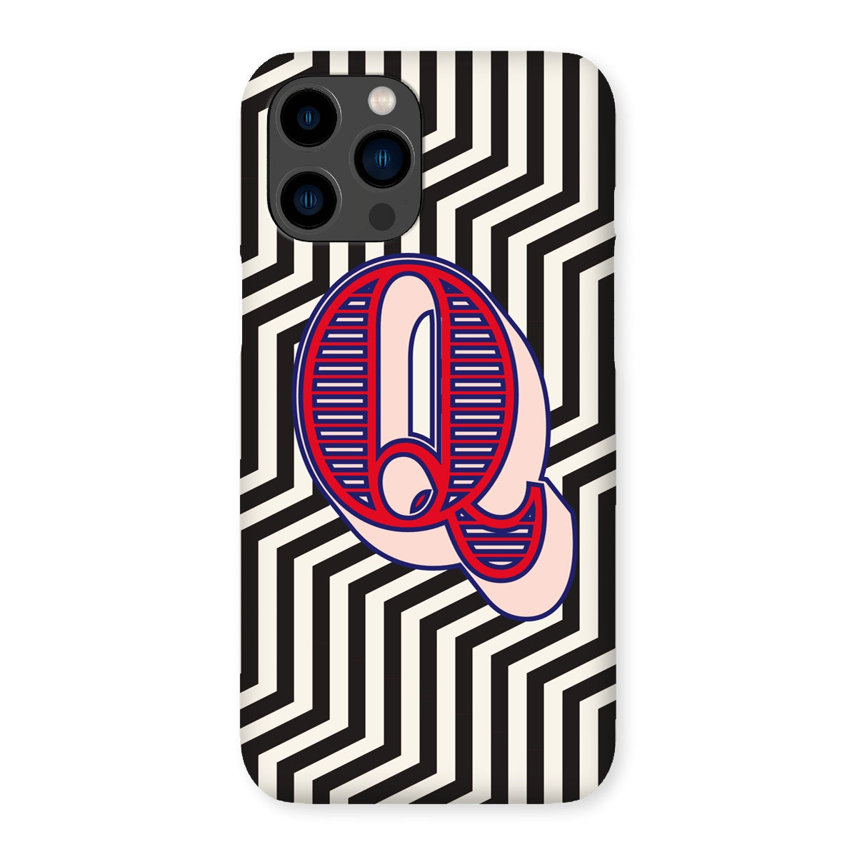 Q - Carnival Alphabet Snap Phone Case