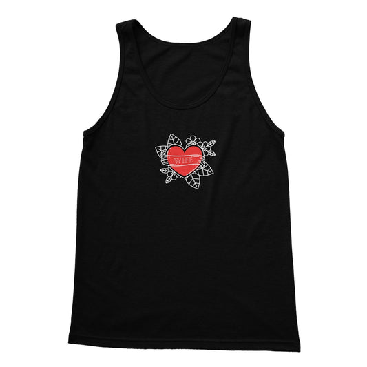 Wife Roses Softstyle Tank Top