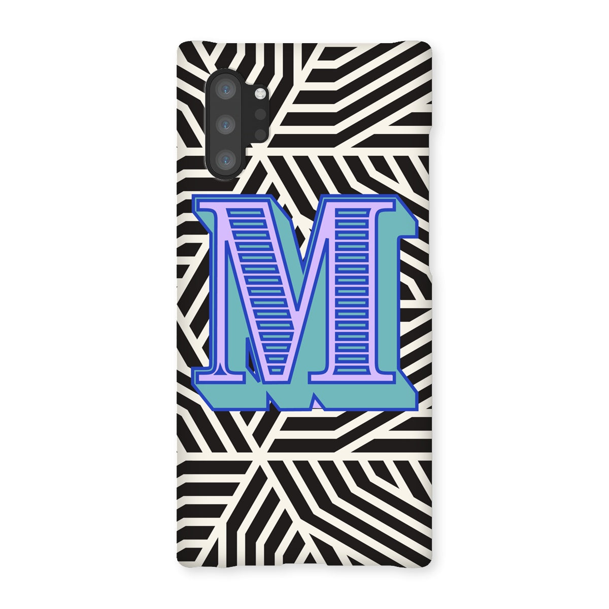 M - Carnival Alphabet Snap Phone Case